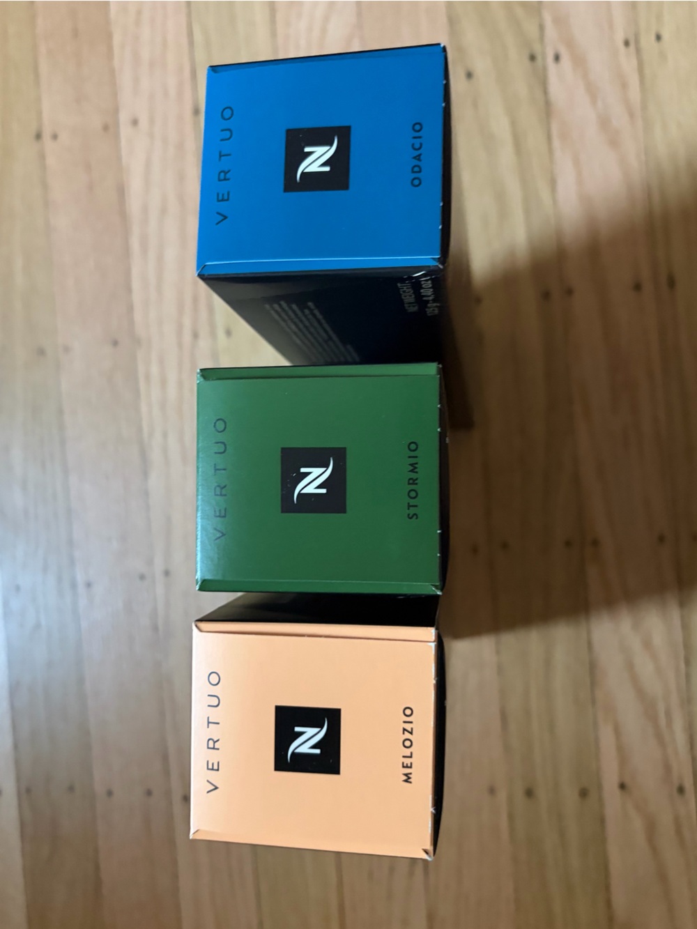 Nespresso Vertuo Peach, Green, Blue Pod Boxes Medium and Dark Roast Variety - Picture 3 of 5